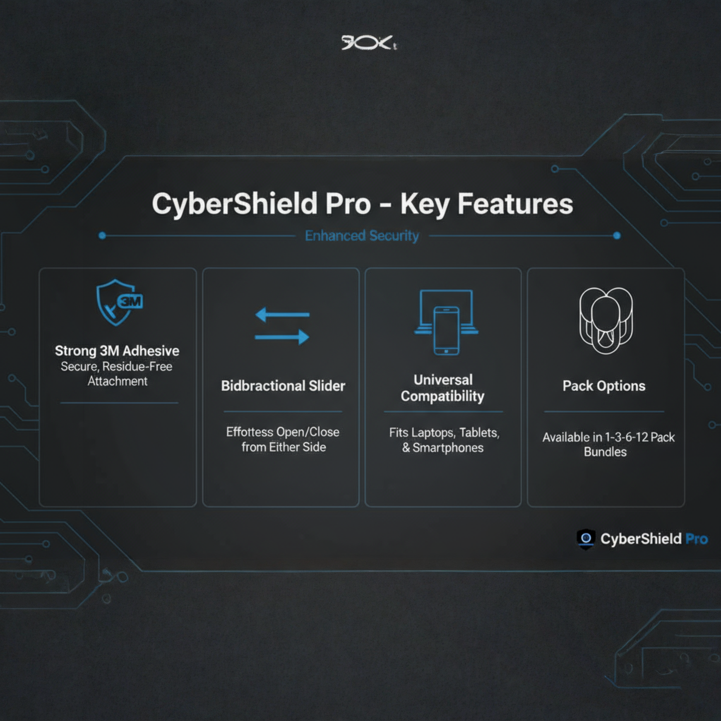 CyberShield Pro - One Slide. Total Privacy. Zero Compromise.